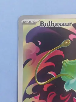 Pokemon Mega Evolution Base Set Bulbasaur 133/132 Illustration Rare - Image 2