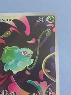 Pokemon Mega Evolution Base Set Bulbasaur 133/132 Illustration Rare - Image 3