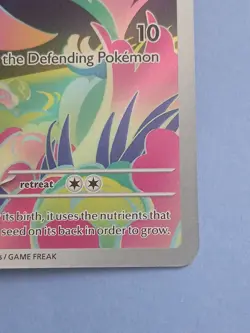 Pokemon Mega Evolution Base Set Bulbasaur 133/132 Illustration Rare - Image 4