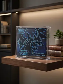 Premium Pokemon ETB Acrylic Case W/ Magnetic Lid Elite Trainer Box Case! - Image 1