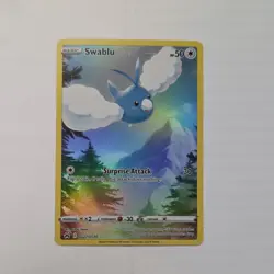 Pokemon Swablu GG27/GG70 Crown Zenith Galarian Gallery Ultra Rare Holo - Image 1