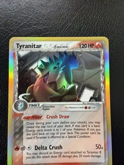 Tyranitar (Delta Species) 16/113 Delta Species Holo Ultra Rare Pokemon TCG LP - Image 2