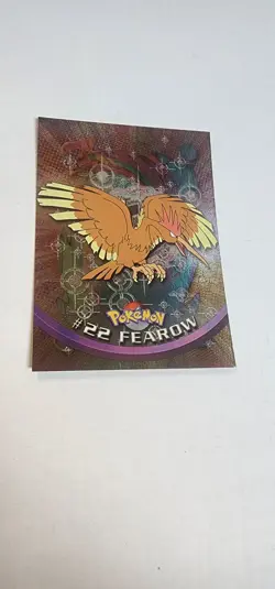 Pokemon Fearow #22 2000 Topps Chrome TV Animation Series Foil - Image 2
