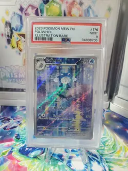 Pokemon - Poliwhirl 176/165 Sv: Scarlet & Violet 151 Holo - MINT PSA 9 - Image 1