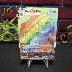 Drednaw VMAX ⭐ 075/073 Holo Rare Rainbow Champion's Path 2020 Pokemon NM - Image 1