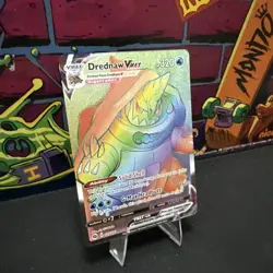 Drednaw VMAX ⭐ 075/073 Holo Rare Rainbow Champion's Path 2020 Pokemon NM - Image 2