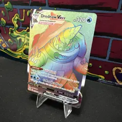 Drednaw VMAX ⭐ 075/073 Holo Rare Rainbow Champion's Path 2020 Pokemon NM - Image 3