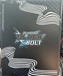 Pokemon TCG Black Bolt Binder (BINDER ONLY) - Image 2