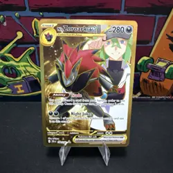 N's Zoroark EX Pokemon TCG SV09 Journey Together 189/159 Hyper Rare Holo 280 HP - Image 1