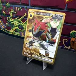N's Zoroark EX Pokemon TCG SV09 Journey Together 189/159 Hyper Rare Holo 280 HP - Image 3