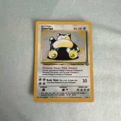 Pokemon TCG Snorlax Jungle 11/64 Holo Unlimited Holo Rare - Image 1