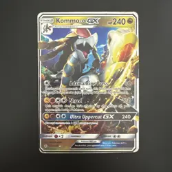 Pokemon TCG Kommo-o GX Guardians Rising Ultra Rare 100/145 - Image 1