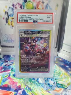 Pokemon - Hydreigon ex 240/191 Sv08: Surging Sparks Holo - MINT PSA 9 - Image 1