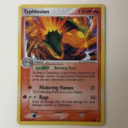 Pokemon Typhlosion 034 Nintendo Promo Holo 110HP Stage 2 2006 English - Image 1