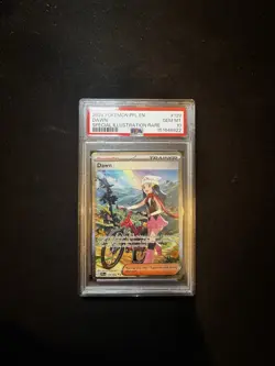 PSA 10 2025 POKEMON PFL EN-PHANTASMAL FLAMES #129 DAWN SPECIAL ILLUSTRATION RARE - Image 1