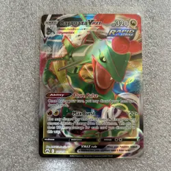 Pokemon TCG Rayquaza Vmax Crown Zenith 101/159 Holo Ultra Rare - Image 1