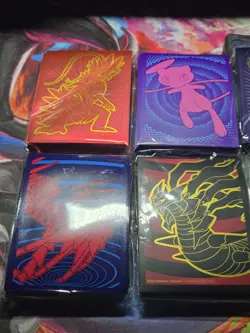 Lot Bundle of 6 Sealed Pokemon Deck Sleeves - Image 2