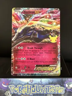 Pokemon Card Xerneas Ex 97/146 Celebrations 25th Anniversary Holo Rare Near Mint - Image 1