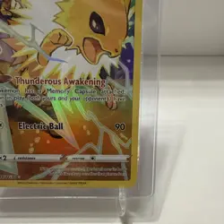 2022 Pokemon SWSH Brilliant Stars Jolteon Trainer Gallery Holo #TG04/TG30 - Image 4