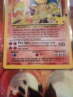 2021 Pokemon Celebrations Classic Collection Charizard 4/102 - Image 3