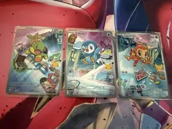 Pokemon First Partner Gen 4 Illustrations - NM - Image 1