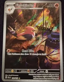 Pokemon TCG Fletchinder Scarlet & Violet - Paldea Evolved 199/193 NM - Image 1