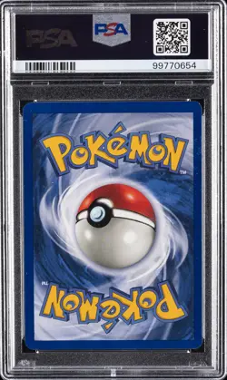 1999 POKEMON BASE SET UNLIMITED #10 MEWTWO-HOLO PSA 8 - Image 2