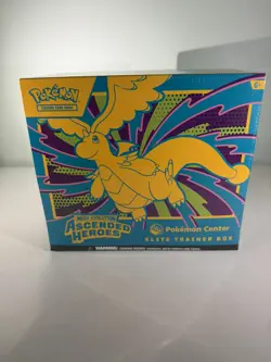 Pokemon TCG Mega Evolution Ascended Heroes ETB Pokemon Center New & Sealed - Image 1