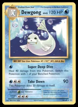 Pokemon TCG Dewgong 29/108 Regular - Image 1