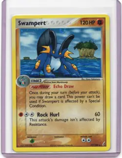 SWAMPERT Crystal Guardians POKEMON 2006 Holo 27/100 - Image 1