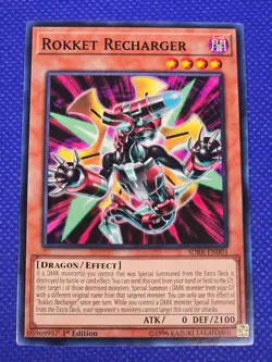 YUGIOH ROKKET RECHARGER SDRR-EN003 COMMON 1ST ED NM -- L44 - Image 1