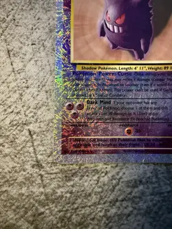 Pokemon Gengar TCG Reverse Holo Card 11/110 Legendary Collection HP/DMG - Image 3