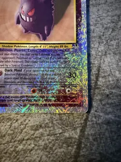 Pokemon Gengar TCG Reverse Holo Card 11/110 Legendary Collection HP/DMG - Image 4