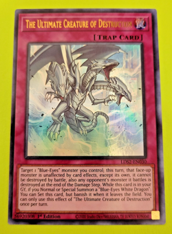 Yu-Gi-Oh The Ultimate Creature of Destruction 1st Ed Ultra Rare LDS2-EN030 Nm - Image 1