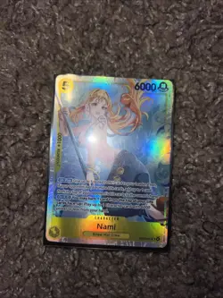 Nami EB03-053 SR Foil English One Piece TCG Card Near Mint - Image 1