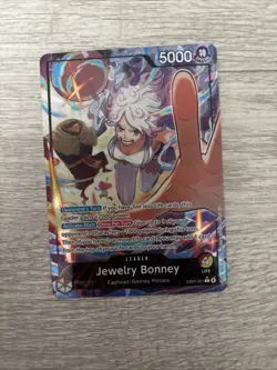 One Piece TCG OP15 -EB04 Jewelry Bonney Leader Alt Art EB04-001 NM - Image 1