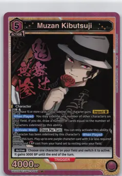 Muzan Kibutsuji SR UEX05BT/KMY-3-049 Foil Union Arena: Demon Slayer - Image 1
