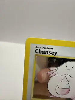 Pokemon TGC - Chansey - 3/102 Base Set Unlimited Holo Rare - Image 2