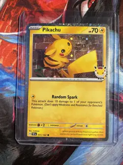 Pikachu (Pokemon Day 2026) 051/162 Holo M/NM Promo - Image 1