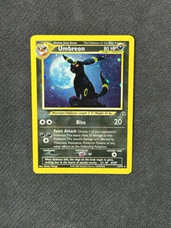Umbreon 13/75 Neo Discovery Holo Rare Pokemon Card - Image 1