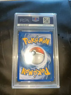 Carta Pokemon Blastoise Dp Secret Wonders Holobleed Psa 7 NM Error Misprint - Image 2