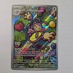 Pokemon Ambipom 107/094 Me02: Phantasmal Flames Illustration Rare Holo - Image 1