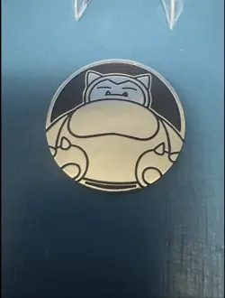 Pokemon Snorlax Metal Coin Nintendo Pokemon TCG Collectible - Image 1