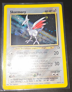 Pokemon TCG Skarmory Neo Genesis Set Rare-Holo #13/111 Very LP - excellent cond. - Image 1