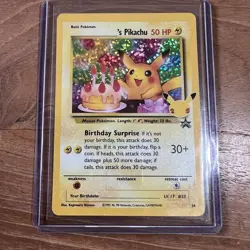 Pokemon TCG Birthday Pikachu – Celebrations 24/25 Holo Classic Collection - Image 1