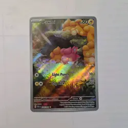 Pokemon Pawmi 226/091 SV: Paldean Fates Illustration Rare Holo - Image 1