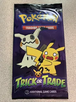 Nintendo Pokemon TCG Trick or Trade BOOster Pack - Image 1