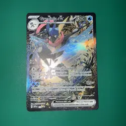 Pokemon TCG Greninja EX SVP 132 Shrouded Fable Black Star Promo Illustration NM - Image 2