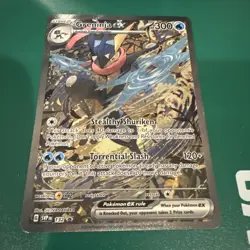 Pokemon TCG Greninja EX SVP 132 Shrouded Fable Black Star Promo Illustration NM - Image 5