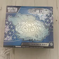 Pokemon stellar crown elite trainer box ETB Scarlet & Violet NEW Factory Sealed - Image 1